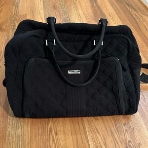 Vera Bradley Weekender Travel Bag - Black